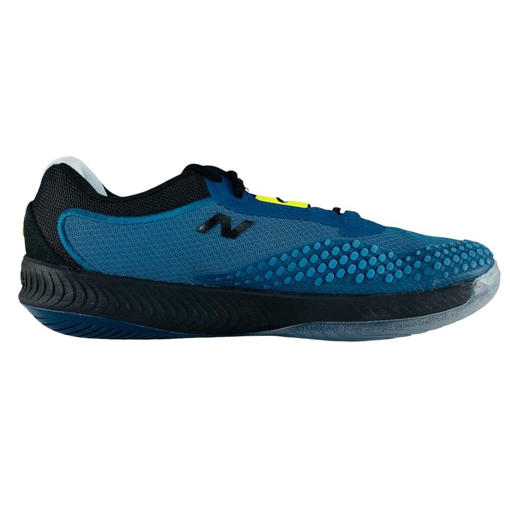 New Balance FuelCell 996v6 Black Blue Men's Tennis Pickleball Shoes MCH996U6 - Picture 2 of 10